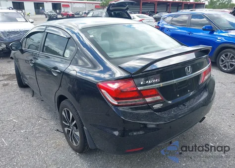 2015 Honda Civic Ex z USA, uszkodzony, nr VIN 19XFB2F8XFE051289